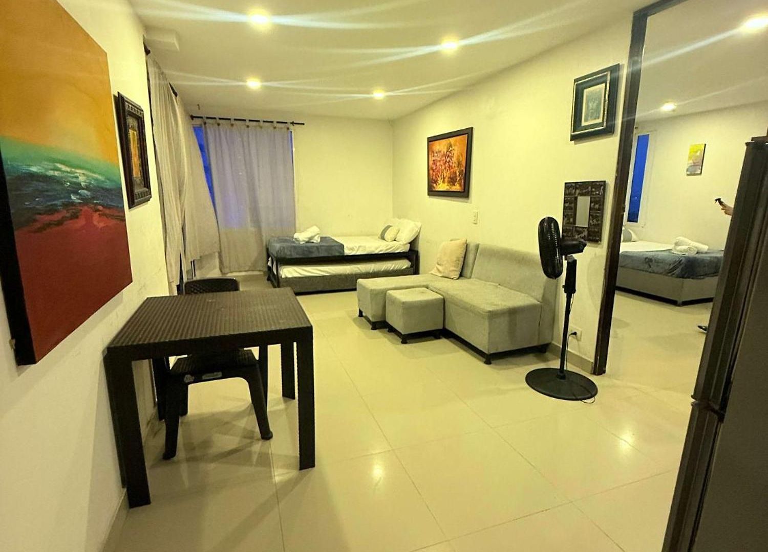 Apartamento Vista Al Mar-1hab-piscina-2 Min Playa-5 Min C Historico