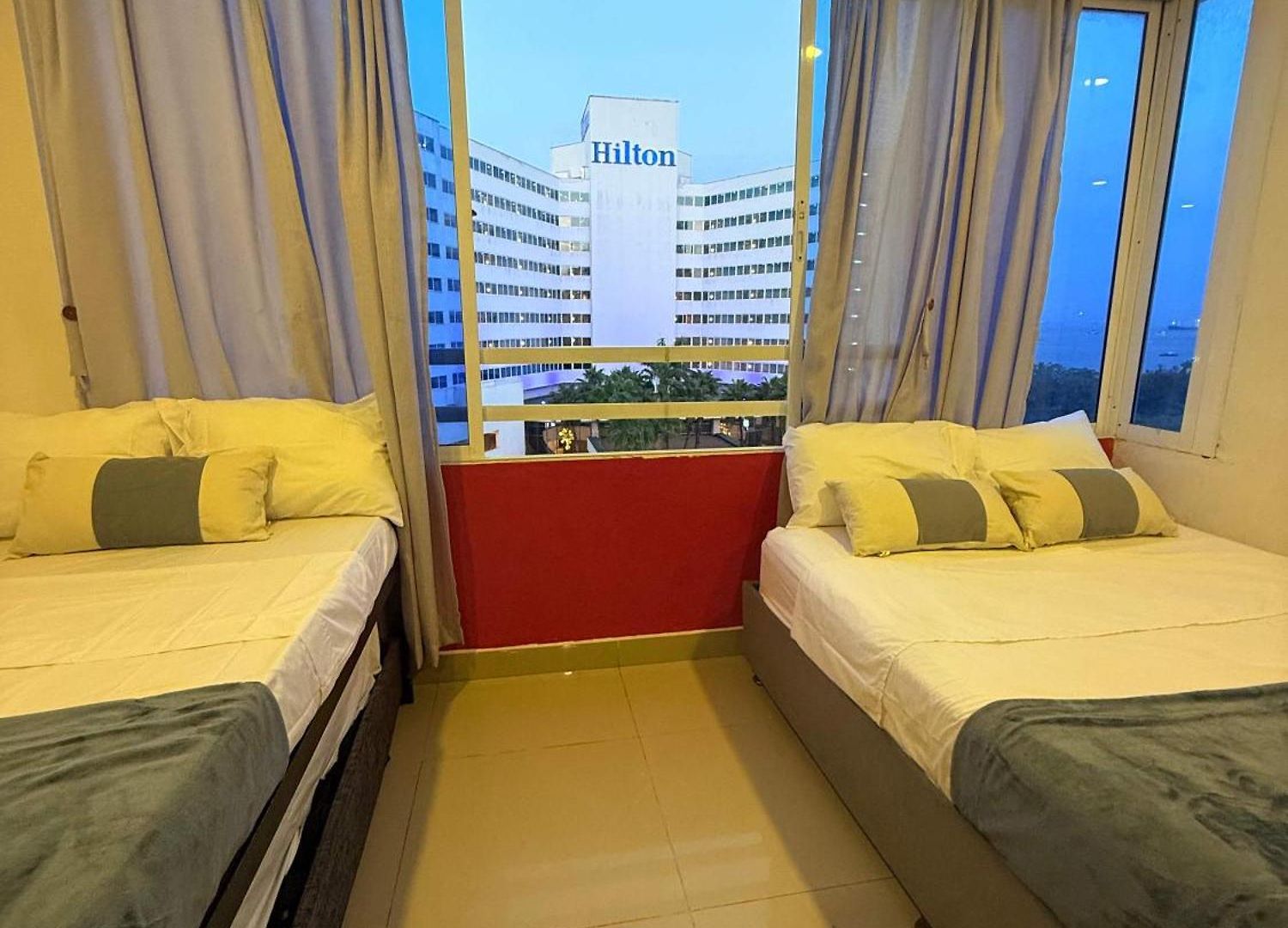 Apartamento Vista Al Mar-1hab-piscina-2 Min Playa-5 Min C Historico Cartagena