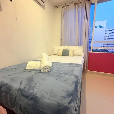 Apartamento Vista Al Mar-1hab-piscina-2 Min Playa-5 Min C Historico Cartagena